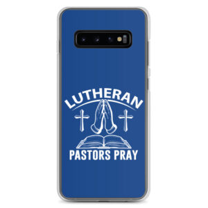 Lutheran Pastors Pray Embroidered Samsung Phone Cases